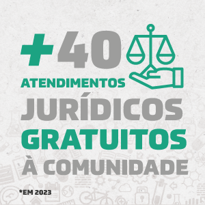 +40 atendimentos jurídicos gratuitos à comunidade